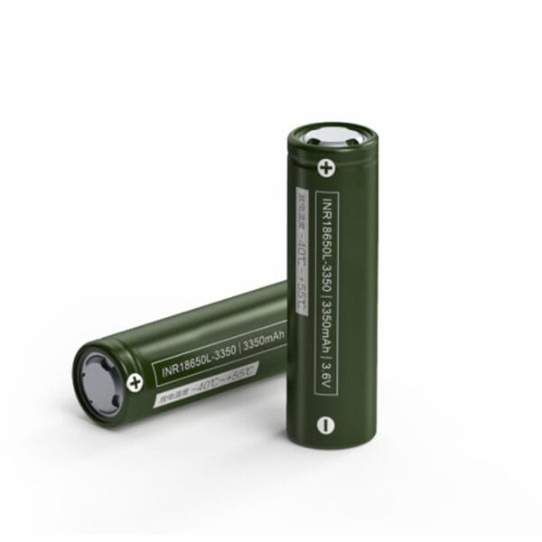 Low Temperature 18650 3.6V 3350mAh Cell