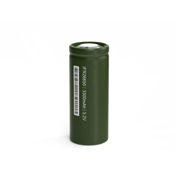 26650 3.6V 3300mAh LiFePO4 Cell