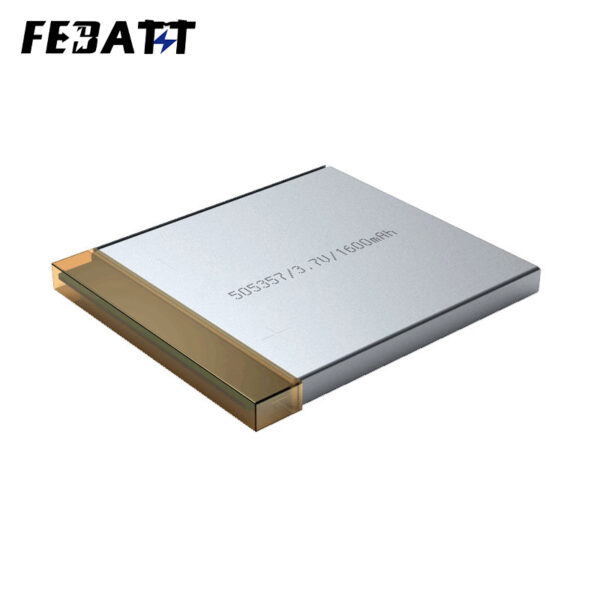 3.7V 1600mAh Explosion-Proof Polymer Lithium Battery
