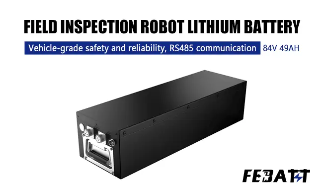 Vehicle-grade Outdoor Inspection Robots Battery