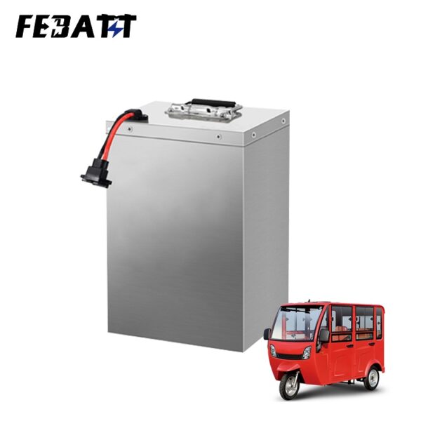 72V 45Ah LiFePO4 Battery for Electric Three-Wheelers